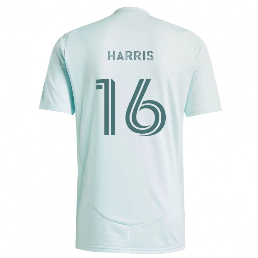 Danxen Men Alex Harris #16 White Light Green Away Jersey 2026/27 T-Shirt
