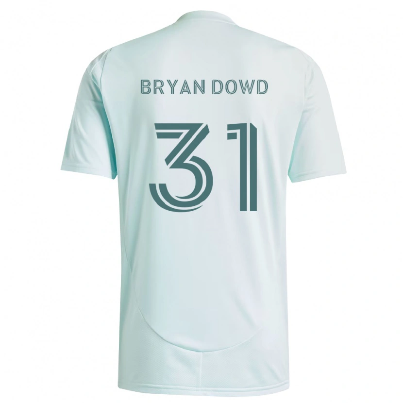 Danxen Men Bryan Dowd #31 White Light Green Away Jersey 2026/27 T-Shirt