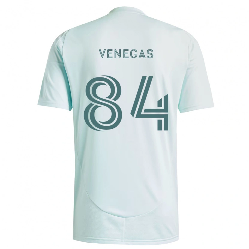 Danxen Men Pedro Venegas #84 White Light Green Away Jersey 2026/27 T-Shirt