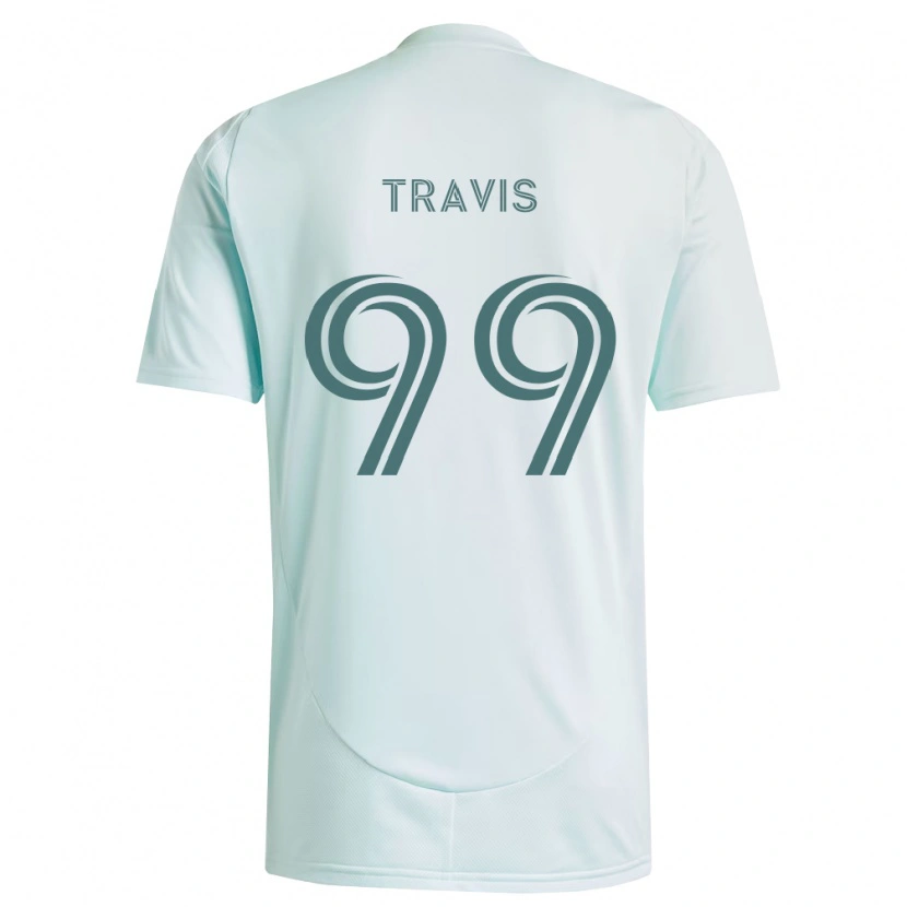 Danxen Men Jackson Travis #99 White Light Green Away Jersey 2026/27 T-Shirt