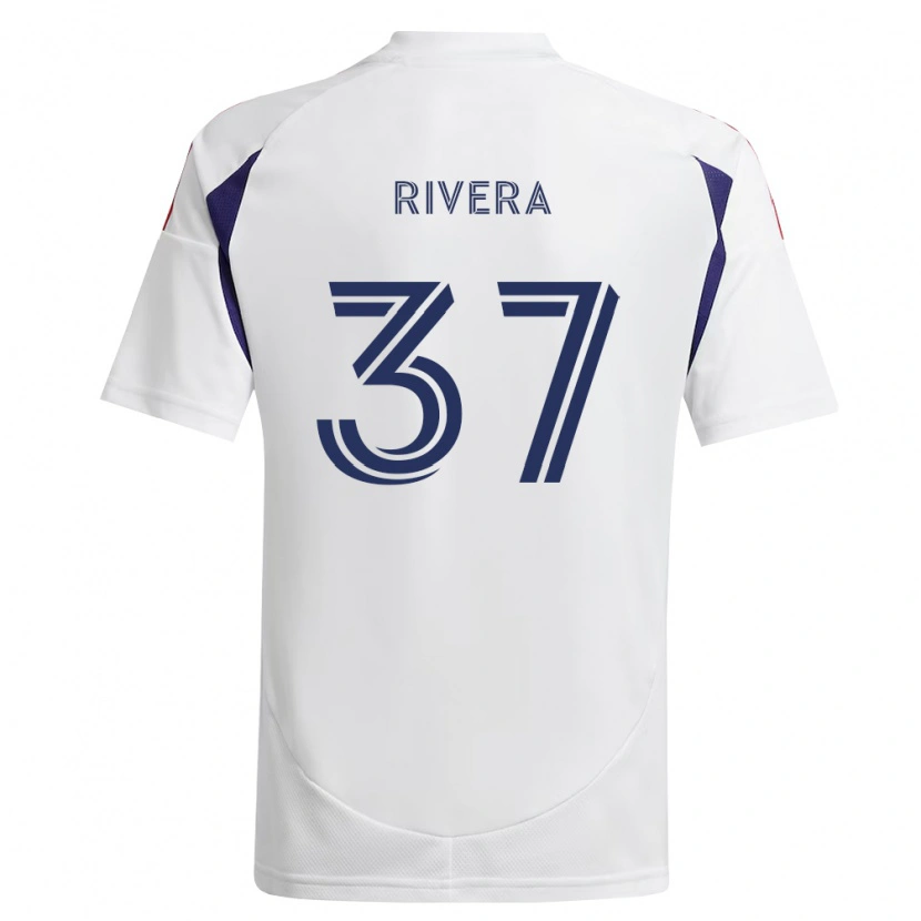 Danxen Men Luis Rivera #37 Royal Blue Red Brown Away Jersey 2026/27 T-Shirt