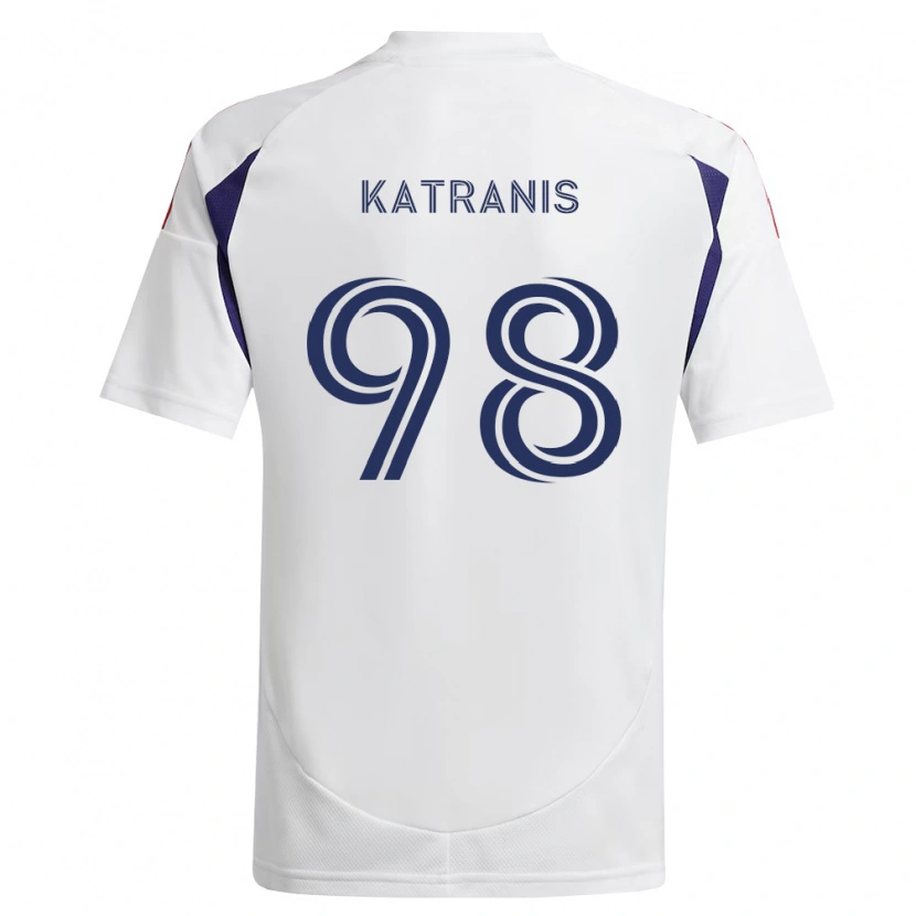 Danxen Men Alexandros Katranis #98 Royal Blue Red Brown Away Jersey 2026/27 T-Shirt
