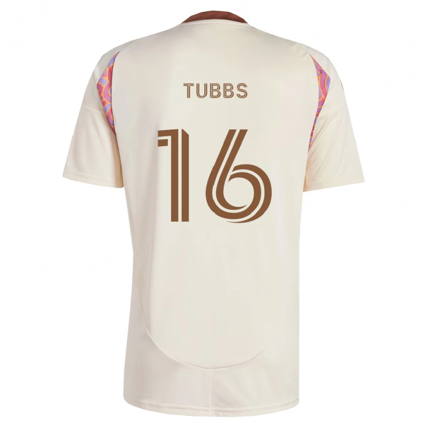 Danxen Men Garrison Tubbs #16 Off-White Pink Away Jersey 2026/27 T-Shirt