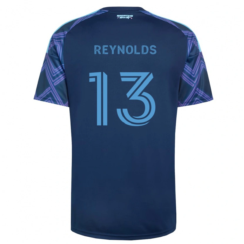 Danxen Men Justin Reynolds #13 Royal Blue Purple Away Jersey 2026/27 T-Shirt