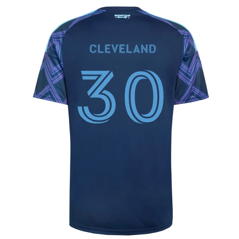 Danxen Men Stefan Cleveland #30 Royal Blue Purple Away Jersey 2026/27 T-Shirt