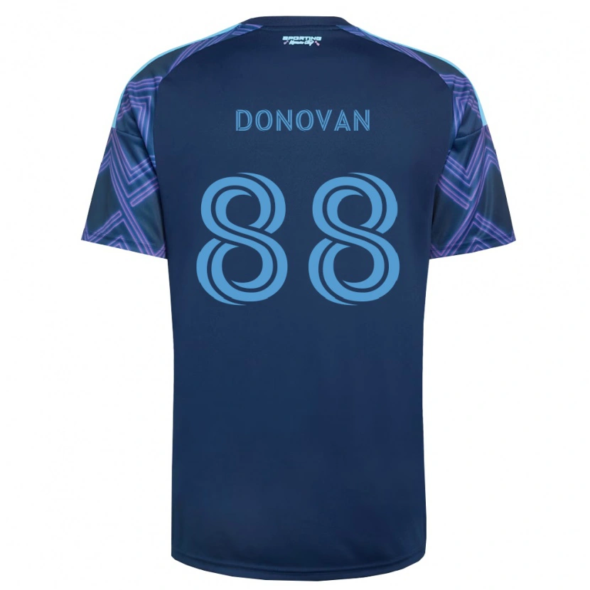 Danxen Men Shane Donovan #88 Royal Blue Purple Away Jersey 2026/27 T-Shirt