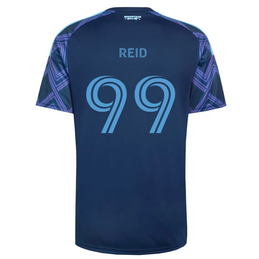 Danxen Men Jayden Reid #99 Royal Blue Purple Away Jersey 2026/27 T-Shirt