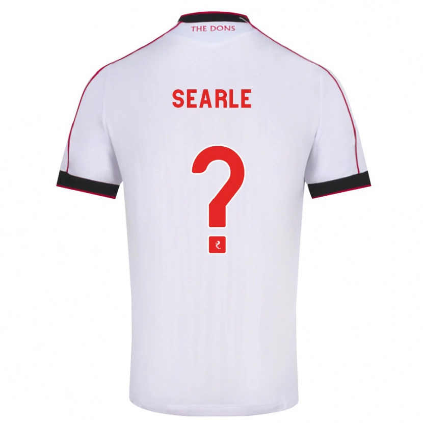 Danxen Men Jack Searle #0 Black Red White Away Jersey 2026/27 T-Shirt