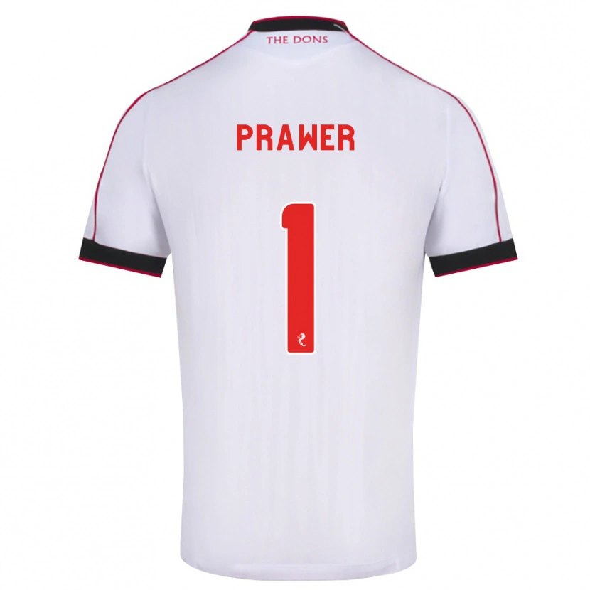 Danxen Men Anna Prawer #1 Black Red White Away Jersey 2026/27 T-Shirt
