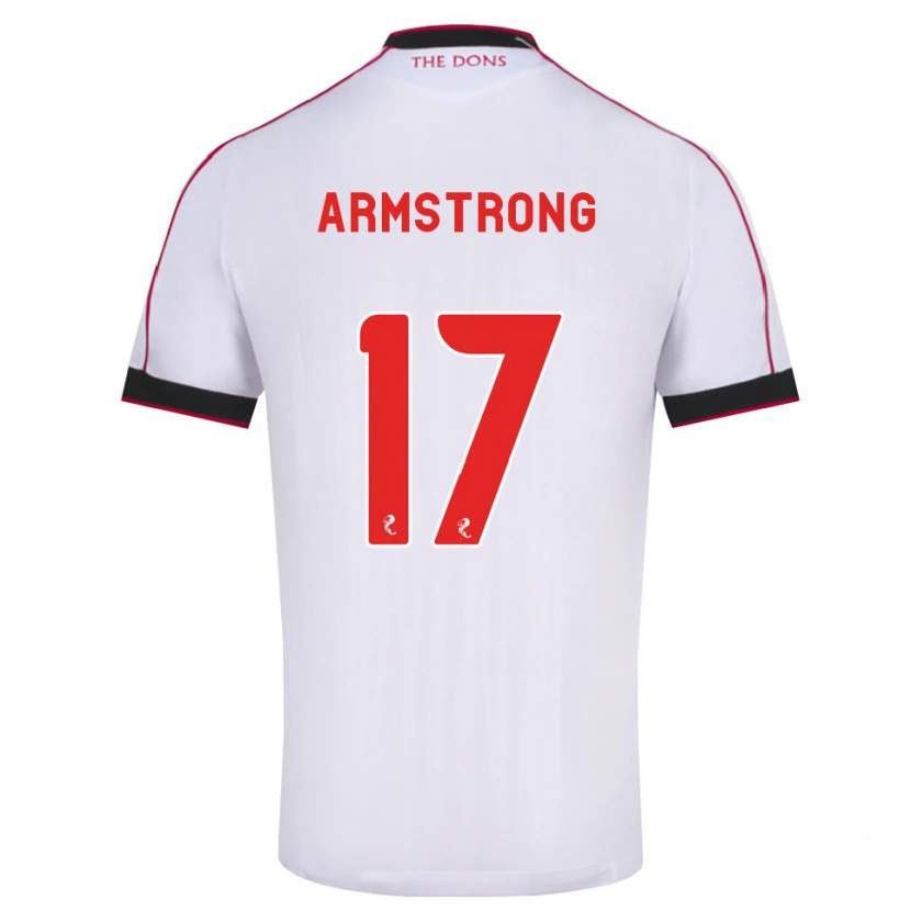 Danxen Men Stuart Armstrong #17 Black Red White Away Jersey 2026/27 T-Shirt