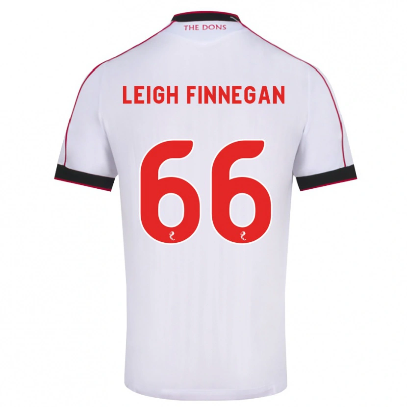 Danxen Men Toni Leigh Finnegan #66 Black Red White Away Jersey 2026/27 T-Shirt