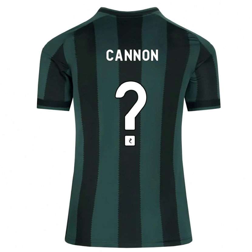 Danxen Men Aidan Cannon #0 Darkslategray Black Away Jersey 2026/27 T-Shirt