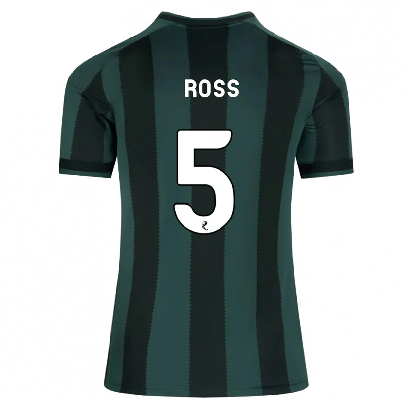 Danxen Men Natalie Ross #5 Darkslategray Black Away Jersey 2026/27 T-Shirt