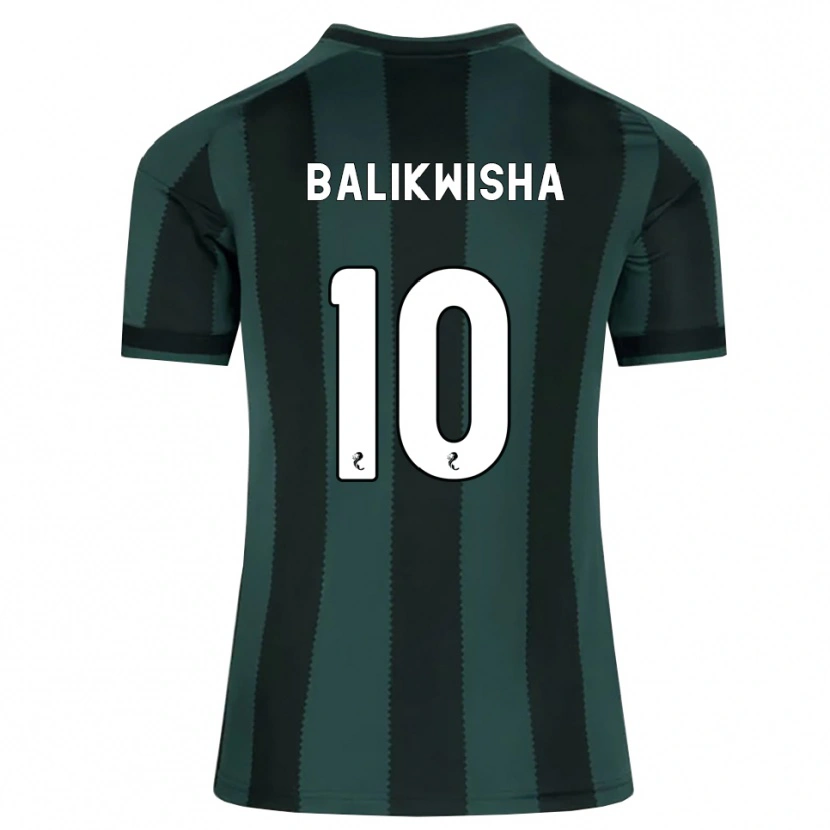 Danxen Men Michel-Ange Balikwisha #10 Darkslategray Black Away Jersey 2026/27 T-Shirt