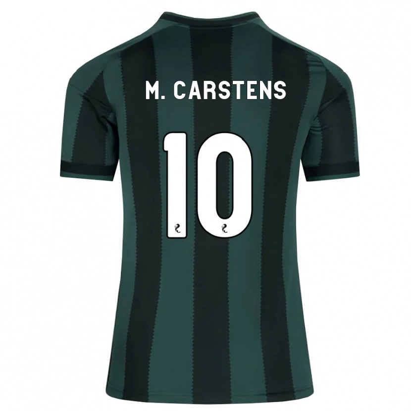 Danxen Men Mathilde Carstens #10 Darkslategray Black Away Jersey 2026/27 T-Shirt