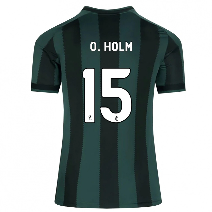 Danxen Men Odin Thiago Holm #15 Darkslategray Black Away Jersey 2026/27 T-Shirt