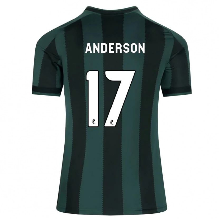 Danxen Men Cayden Anderson #17 Darkslategray Black Away Jersey 2026/27 T-Shirt