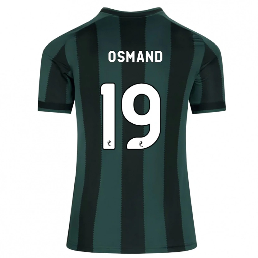 Danxen Men Callum Osmand #19 Darkslategray Black Away Jersey 2026/27 T-Shirt