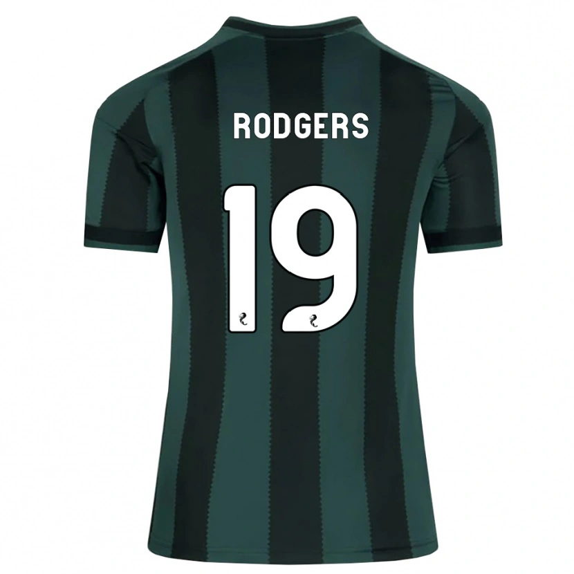 Danxen Men Lisa Rodgers #19 Darkslategray Black Away Jersey 2026/27 T-Shirt
