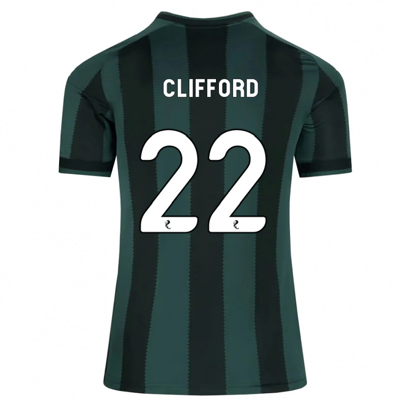 Danxen Men Lucy Ashworth-Clifford #22 Darkslategray Black Away Jersey 2026/27 T-Shirt