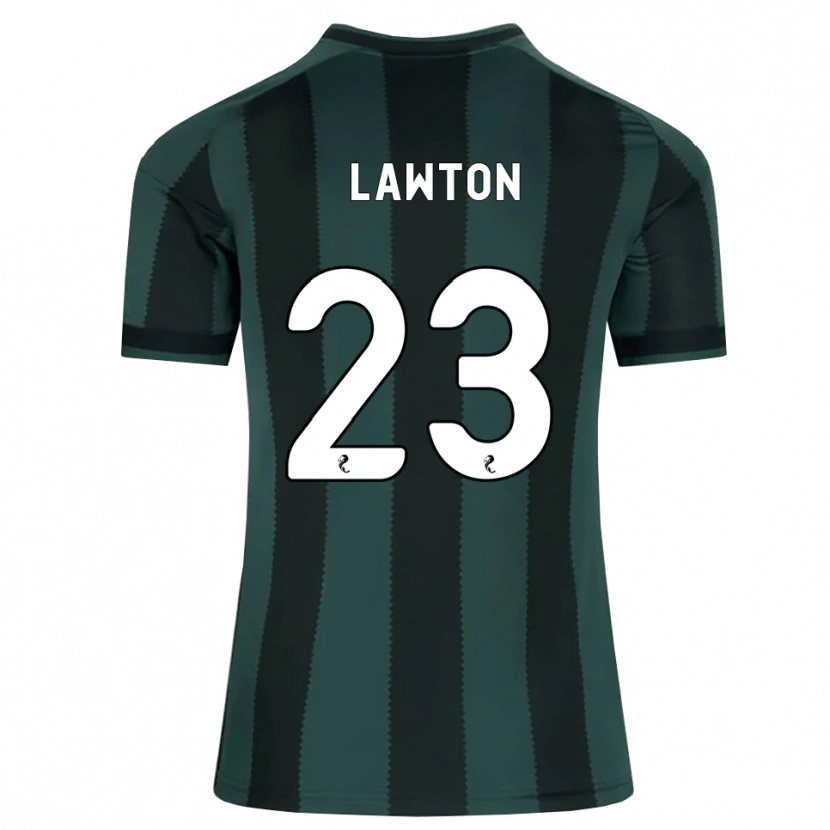 Danxen Men Emma Lawton #23 Darkslategray Black Away Jersey 2026/27 T-Shirt