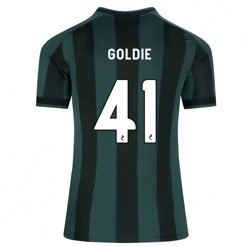 Danxen Men Clare Goldie #41 Darkslategray Black Away Jersey 2026/27 T-Shirt