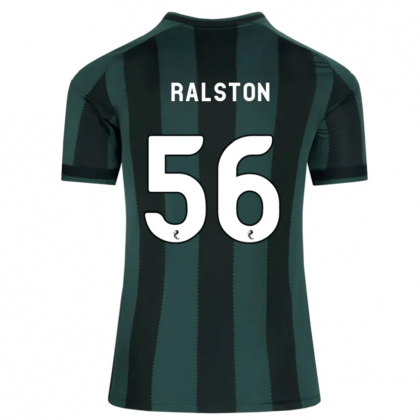 Danxen Men Anthony Ralston #56 Darkslategray Black Away Jersey 2026/27 T-Shirt