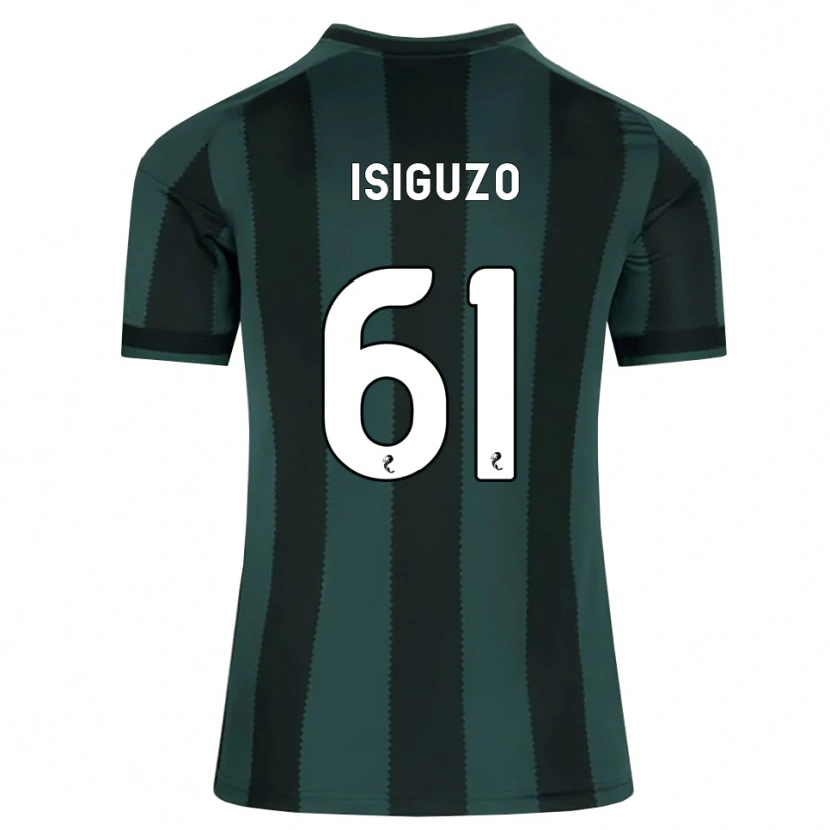 Danxen Men Samuel Isiguzo #61 Darkslategray Black Away Jersey 2026/27 T-Shirt