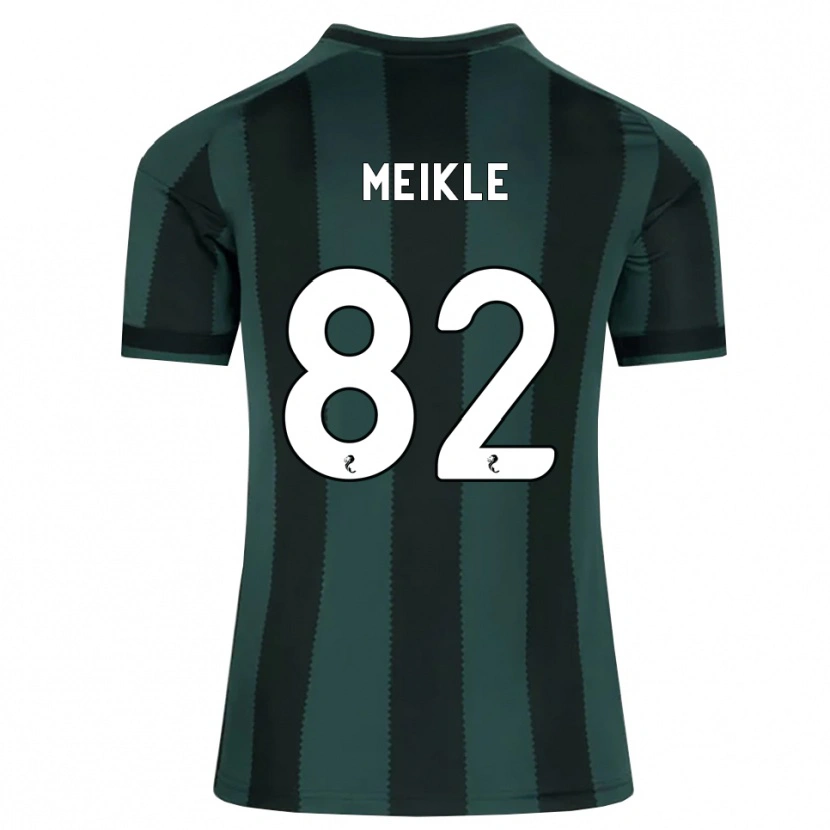 Danxen Men Jamie Meikle #82 Darkslategray Black Away Jersey 2026/27 T-Shirt