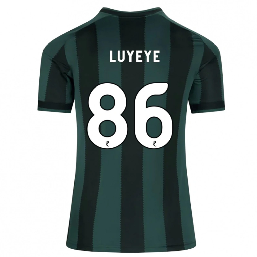 Danxen Men Benny-Jackson Luyeye #86 Darkslategray Black Away Jersey 2026/27 T-Shirt