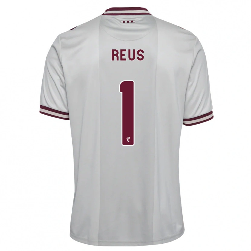 Danxen Men Beau Reus #1 White Burgundy Away Jersey 2026/27 T-Shirt