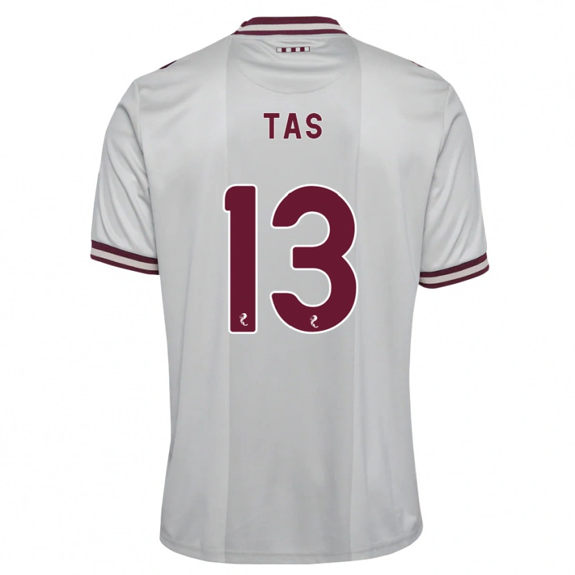 Danxen Men Lyndon Tas #13 White Burgundy Away Jersey 2026/27 T-Shirt