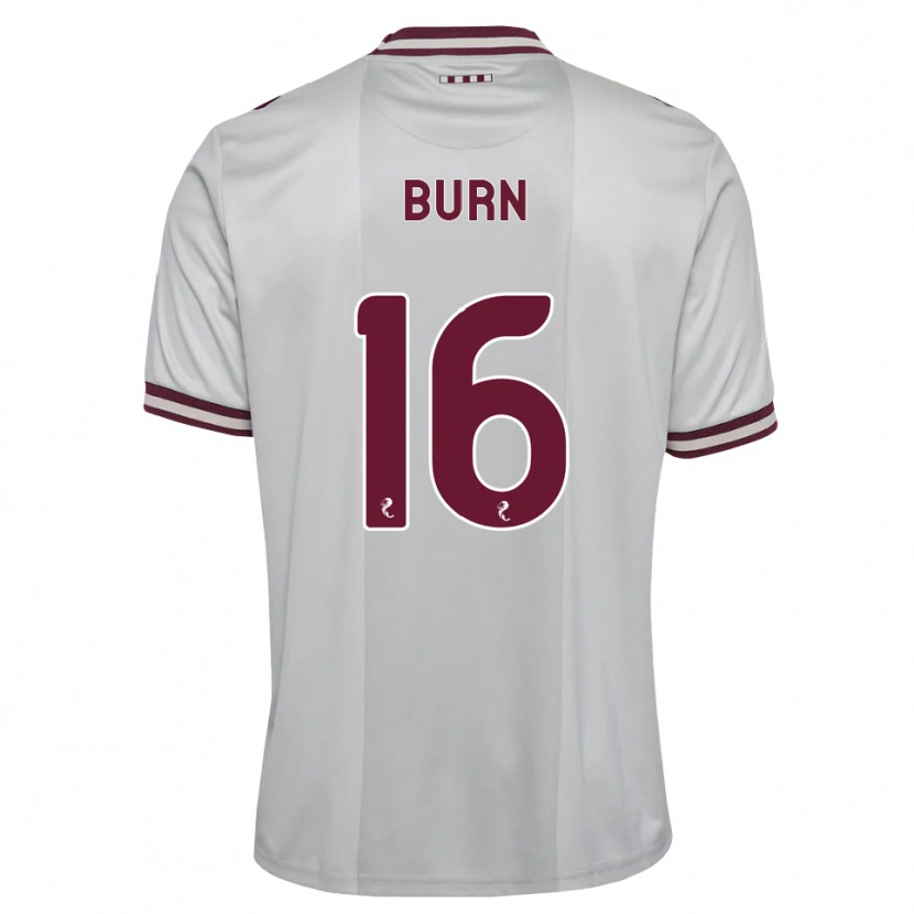 Danxen Men Gregor Burn #16 White Burgundy Away Jersey 2026/27 T-Shirt
