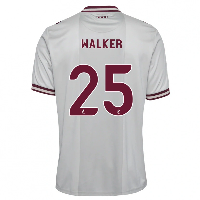 Danxen Men Liam Walker #25 White Burgundy Away Jersey 2026/27 T-Shirt