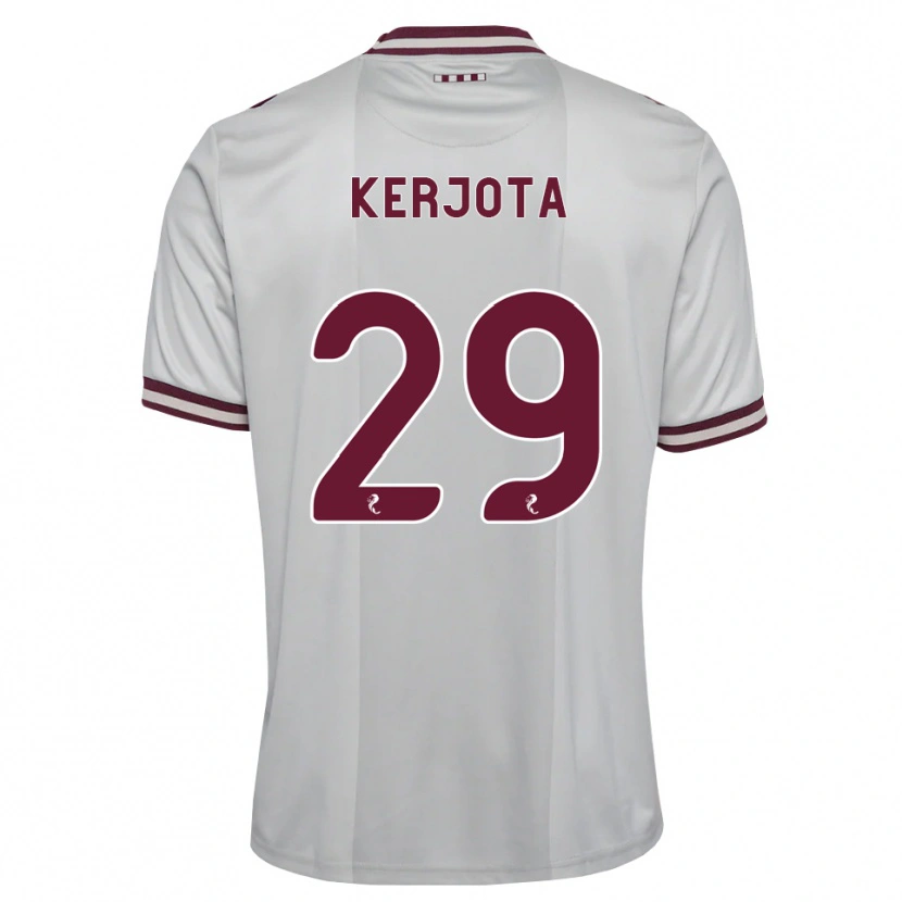 Danxen Men Sabah Kerjota #29 White Burgundy Away Jersey 2026/27 T-Shirt