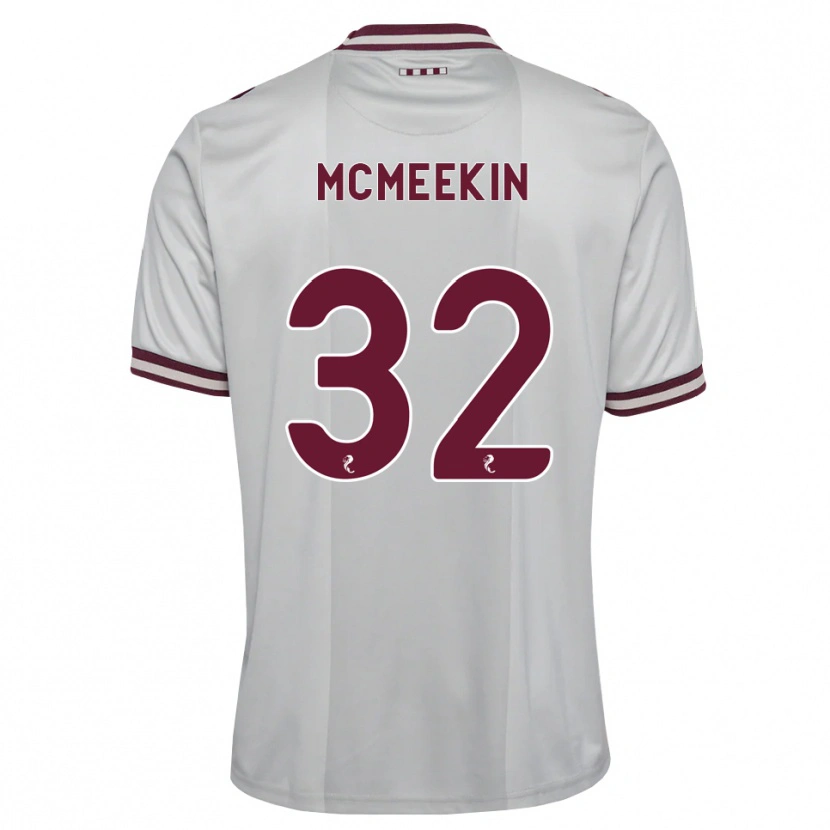 Danxen Men Keir Mcmeekin #32 White Burgundy Away Jersey 2026/27 T-Shirt
