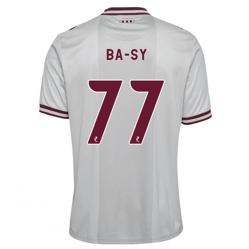 Danxen Men Amadou Ba-Sy #77 White Burgundy Away Jersey 2026/27 T-Shirt