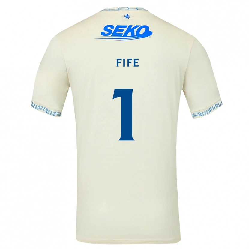 Danxen Men Jenna Fife #1 Deepsky Blue White Away Jersey 2026/27 T-Shirt