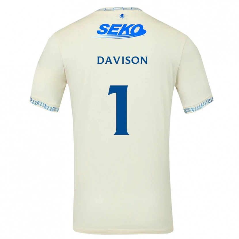 Danxen Men Hannah Davison #1 Deepsky Blue White Away Jersey 2026/27 T-Shirt