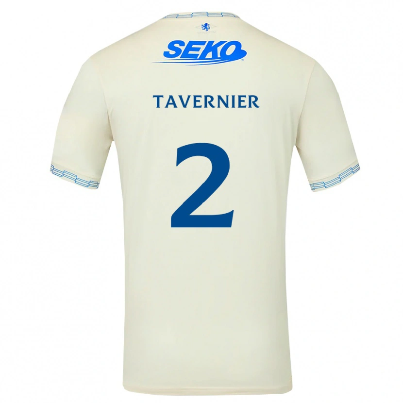 Danxen Men James Tavernier #2 Deepsky Blue White Away Jersey 2026/27 T-Shirt