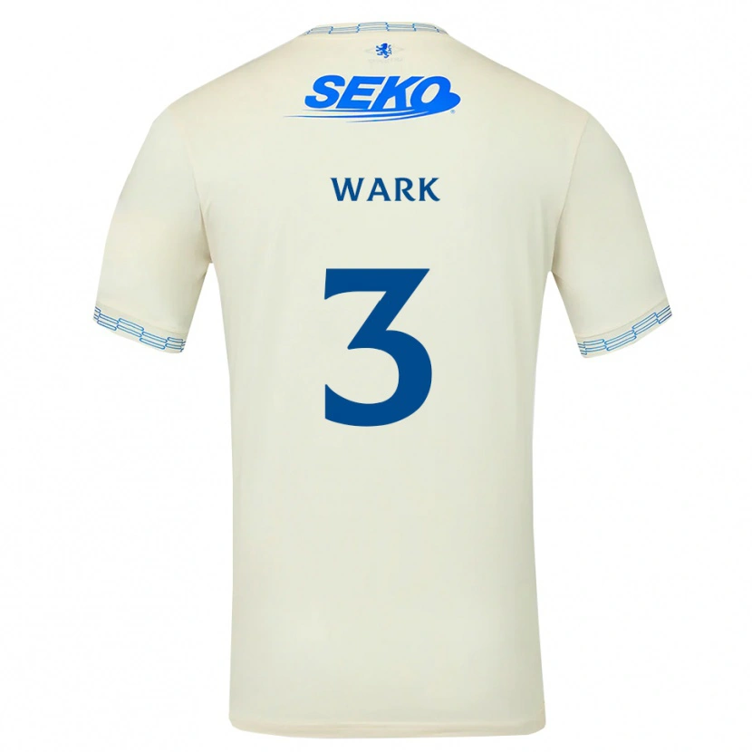 Danxen Men Lyle Wark #3 Deepsky Blue White Away Jersey 2026/27 T-Shirt