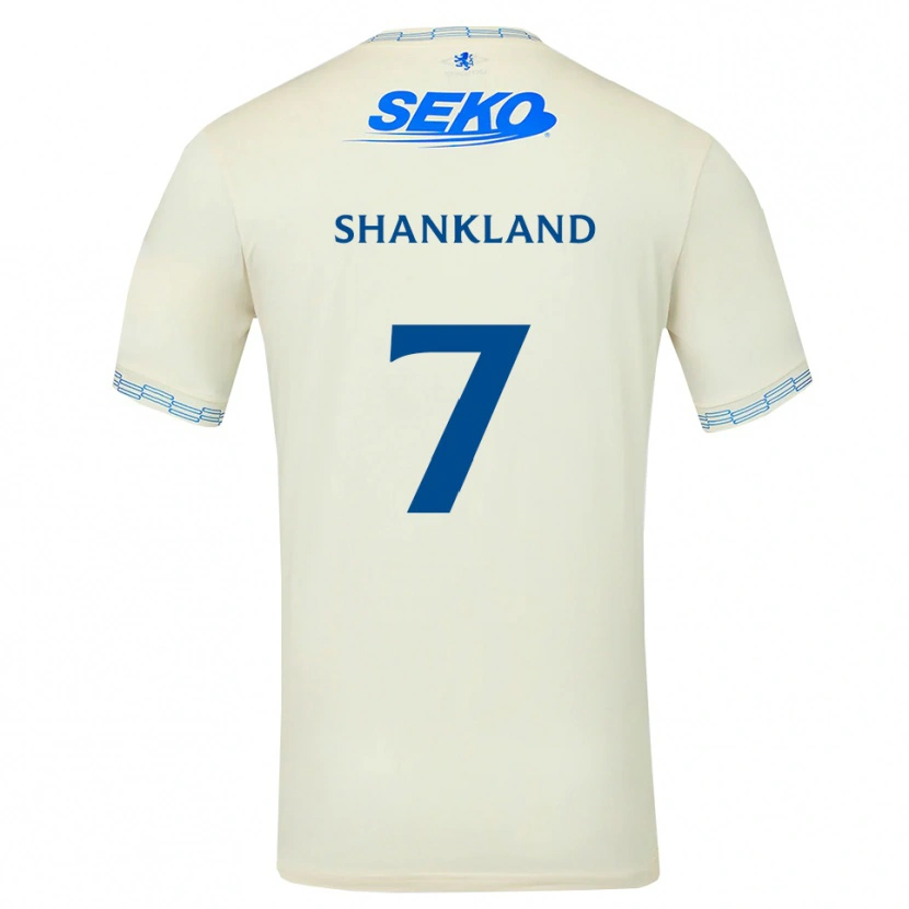 Danxen Men Lawrence Shankland #7 Deepsky Blue White Away Jersey 2026/27 T-Shirt