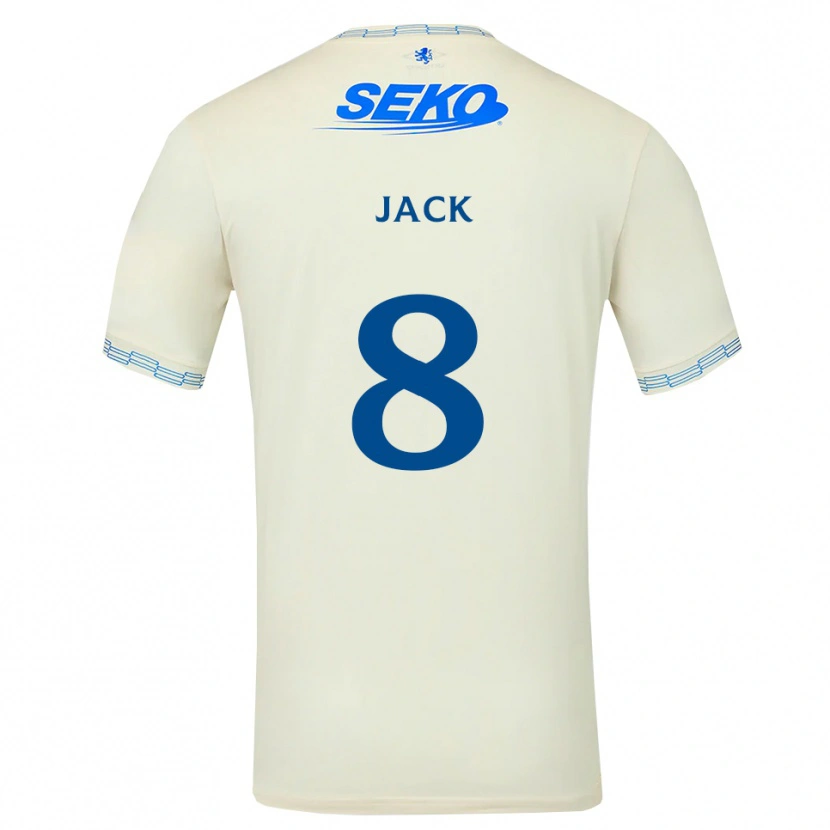 Danxen Men Ryan Jack #8 Deepsky Blue White Away Jersey 2026/27 T-Shirt
