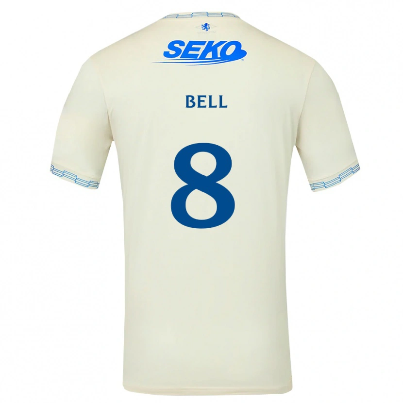 Danxen Men Cameron Bell #8 Deepsky Blue White Away Jersey 2026/27 T-Shirt