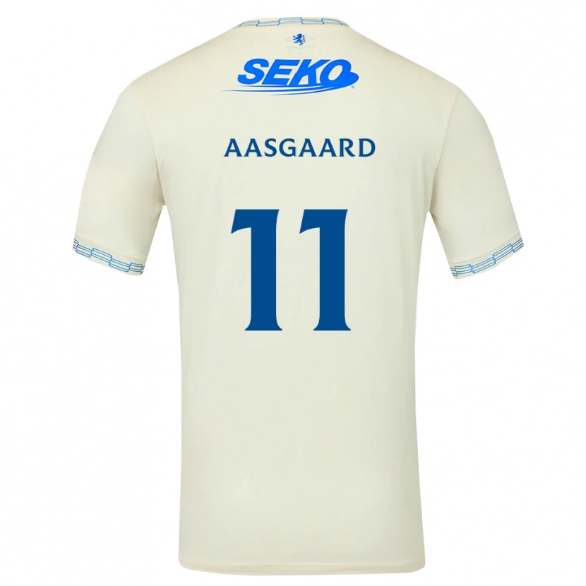 Danxen Men Thelo Aasgaard #11 Deepsky Blue White Away Jersey 2026/27 T-Shirt