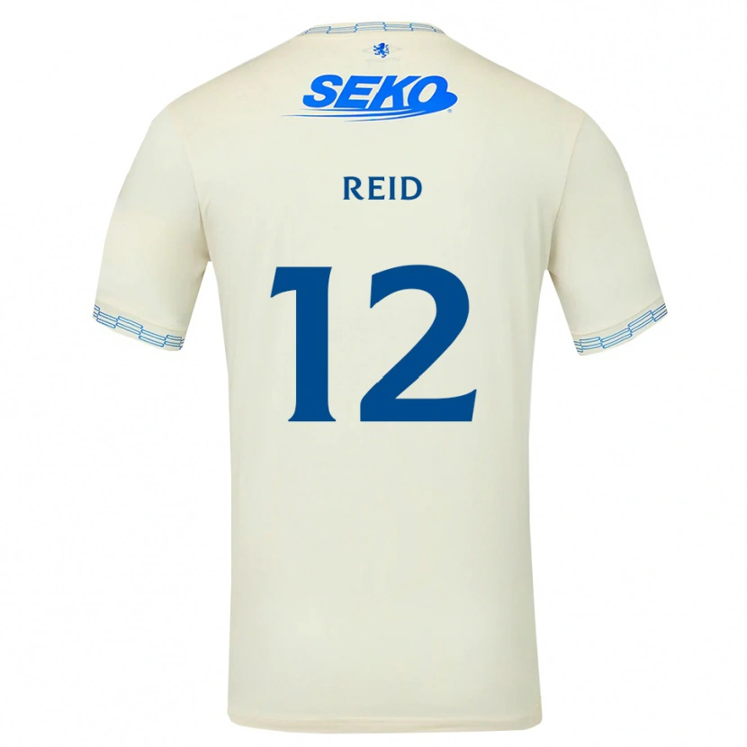 Danxen Men James Reid #12 Deepsky Blue White Away Jersey 2026/27 T-Shirt
