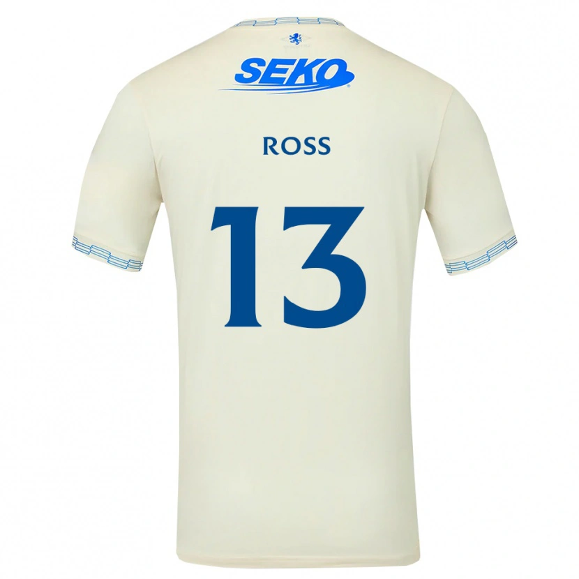 Danxen Men Jane Ross #13 Deepsky Blue White Away Jersey 2026/27 T-Shirt