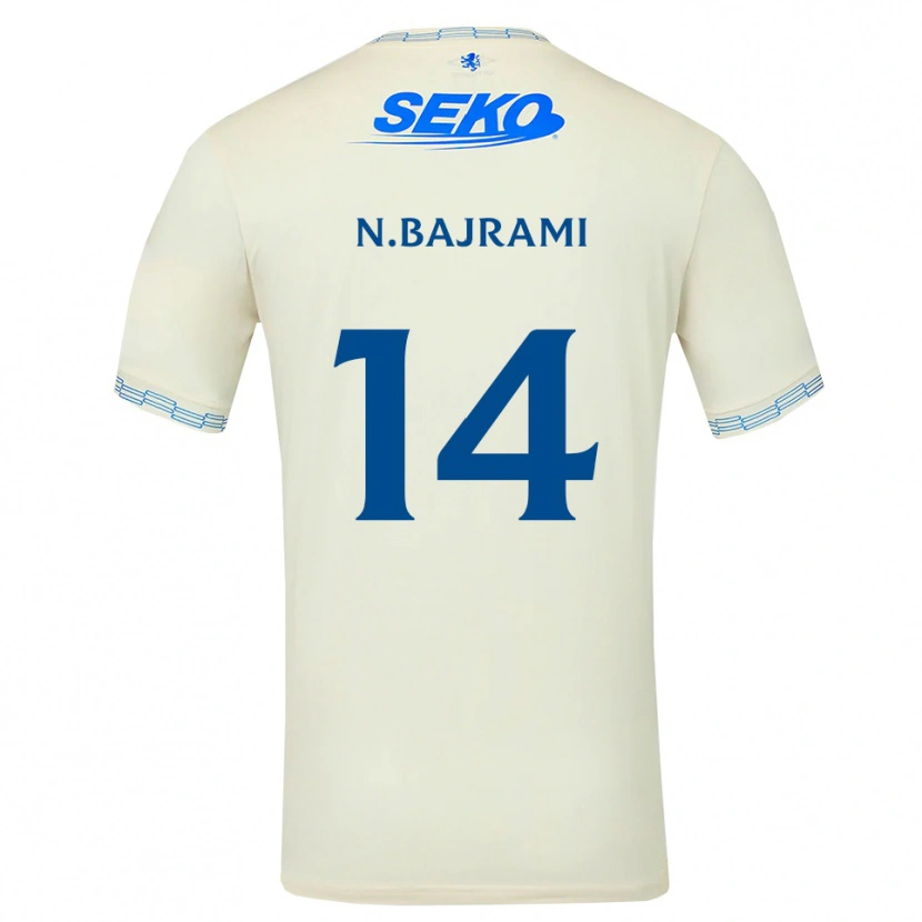Danxen Men Nedim Bajrami #14 Deepsky Blue White Away Jersey 2026/27 T-Shirt
