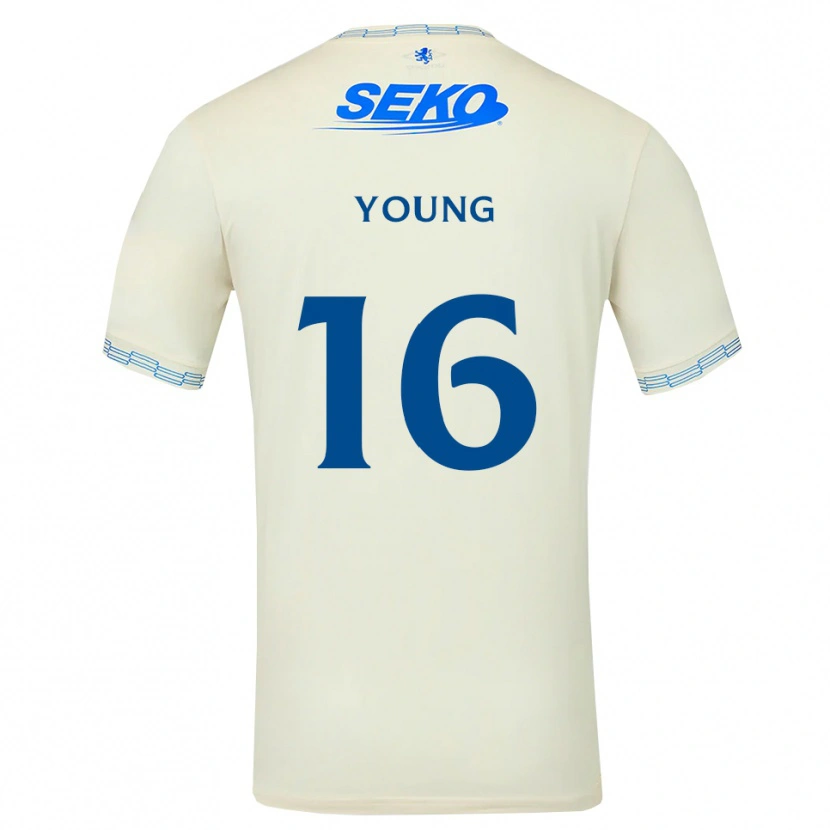 Danxen Men Calum Young #16 Deepsky Blue White Away Jersey 2026/27 T-Shirt