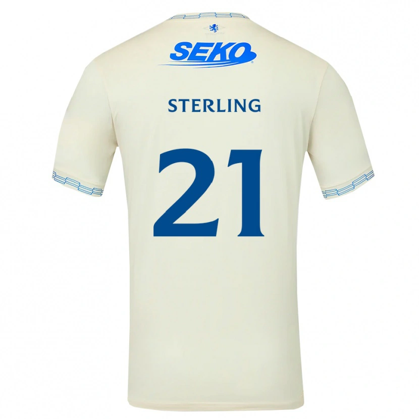 Danxen Men Dujon Sterling #21 Deepsky Blue White Away Jersey 2026/27 T-Shirt